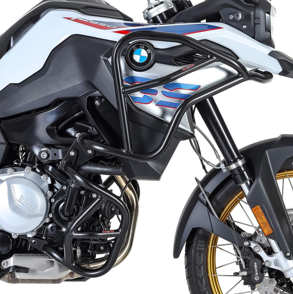 Defensas de Motor XL Set Compatible para BMW F 850 GS/F 750 GS 18-23 crashbar Arriba y Abajo
