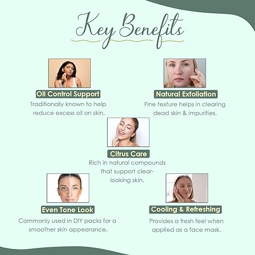 Miniatura 3 de minature Polvo de barro del Mar Muerto | 8.01 oz (8 onzas) | Máscara de limpieza y desintoxicación 100% puro natural rico en minerales | Para el