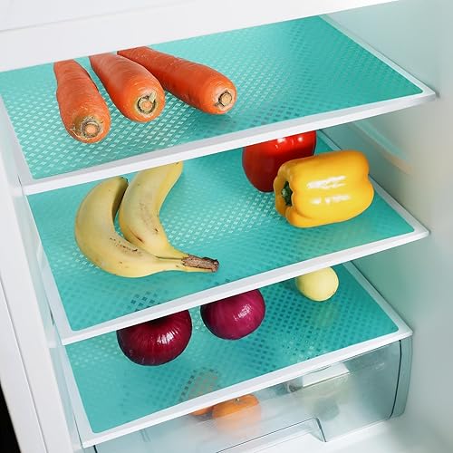 Miniatura 2 de Revestimientos para estantes para gabinetes de cocina, revestimientos para refrigeradores, impermeables y a prueba de aceite, alfombrillas no