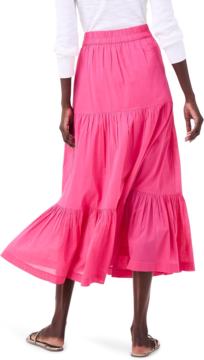 NIC+ZOE Women's Cotton Tiered Skirt