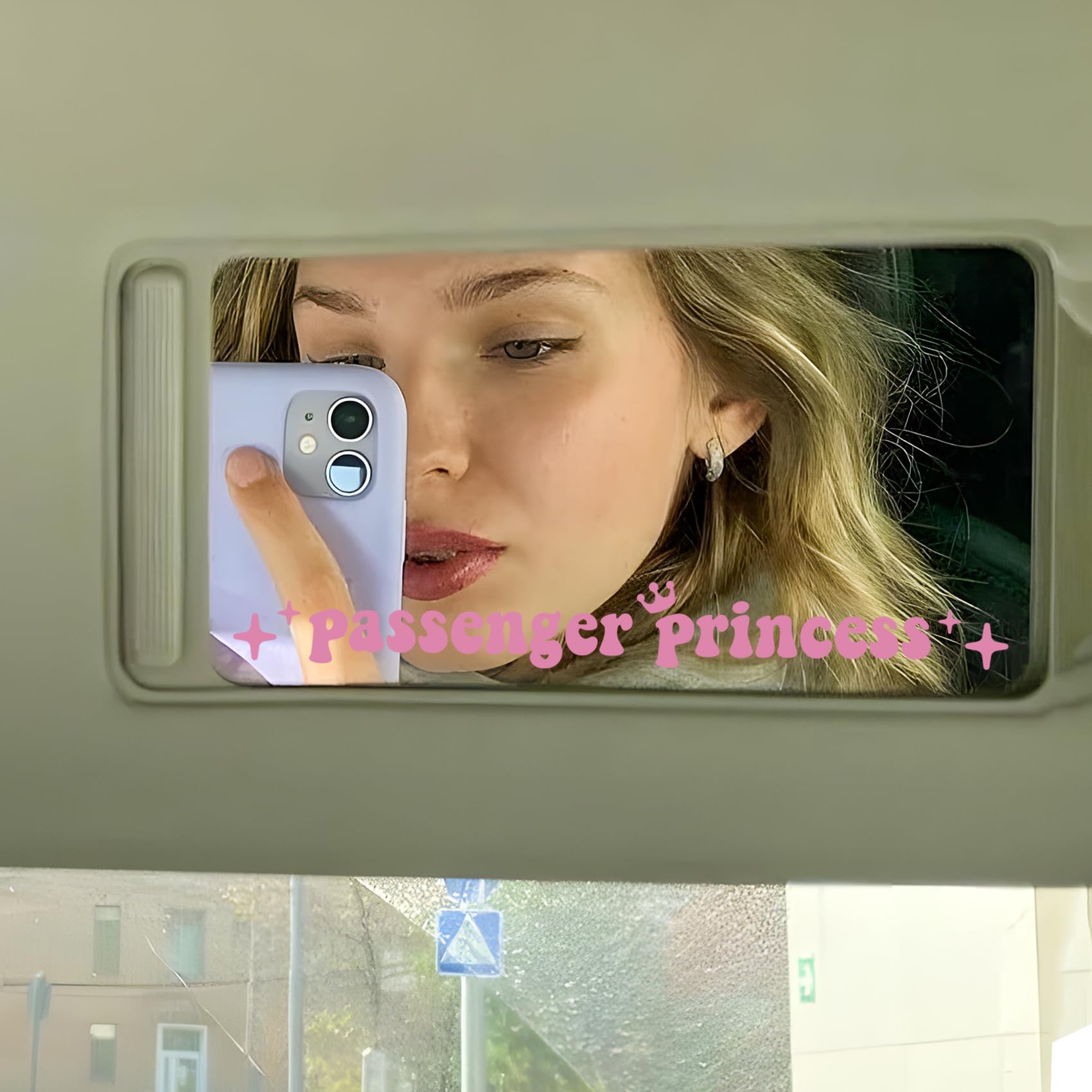 MxyVrix Lot De 4 Autocollants Princesse Passager, Princesses Mignonnes