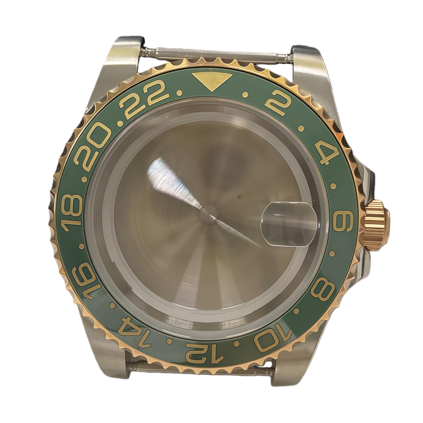 Ersatz Uhrengehäuse Set 41mm Bicolor Roségold Mingzhu 2813 8205 Werk Saphirglas Modding Teile für Rolex Submariner-5 41MM