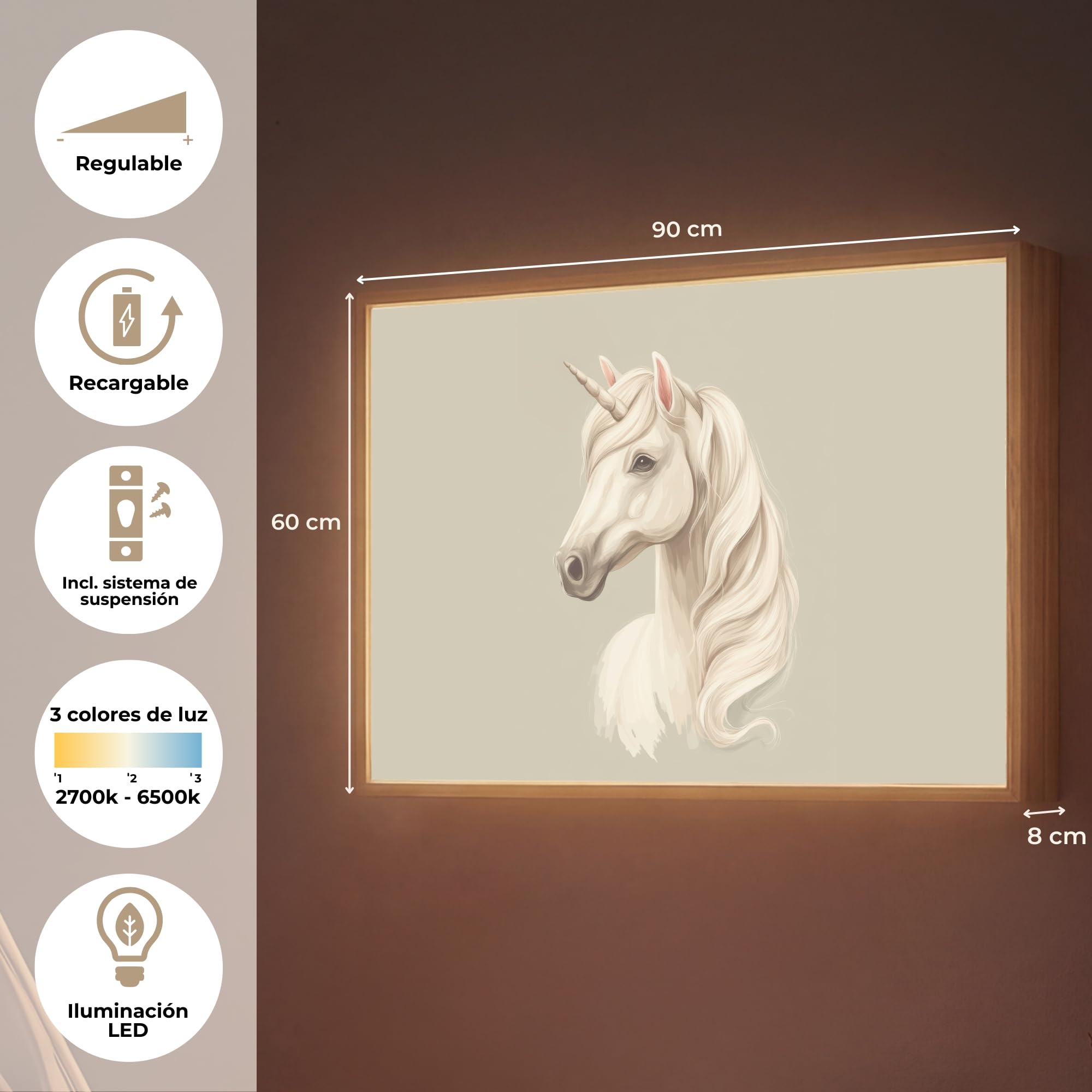 Veilleuse Bébé Lumiére D'ambiance Lampe LED Lampes Bureau Deco