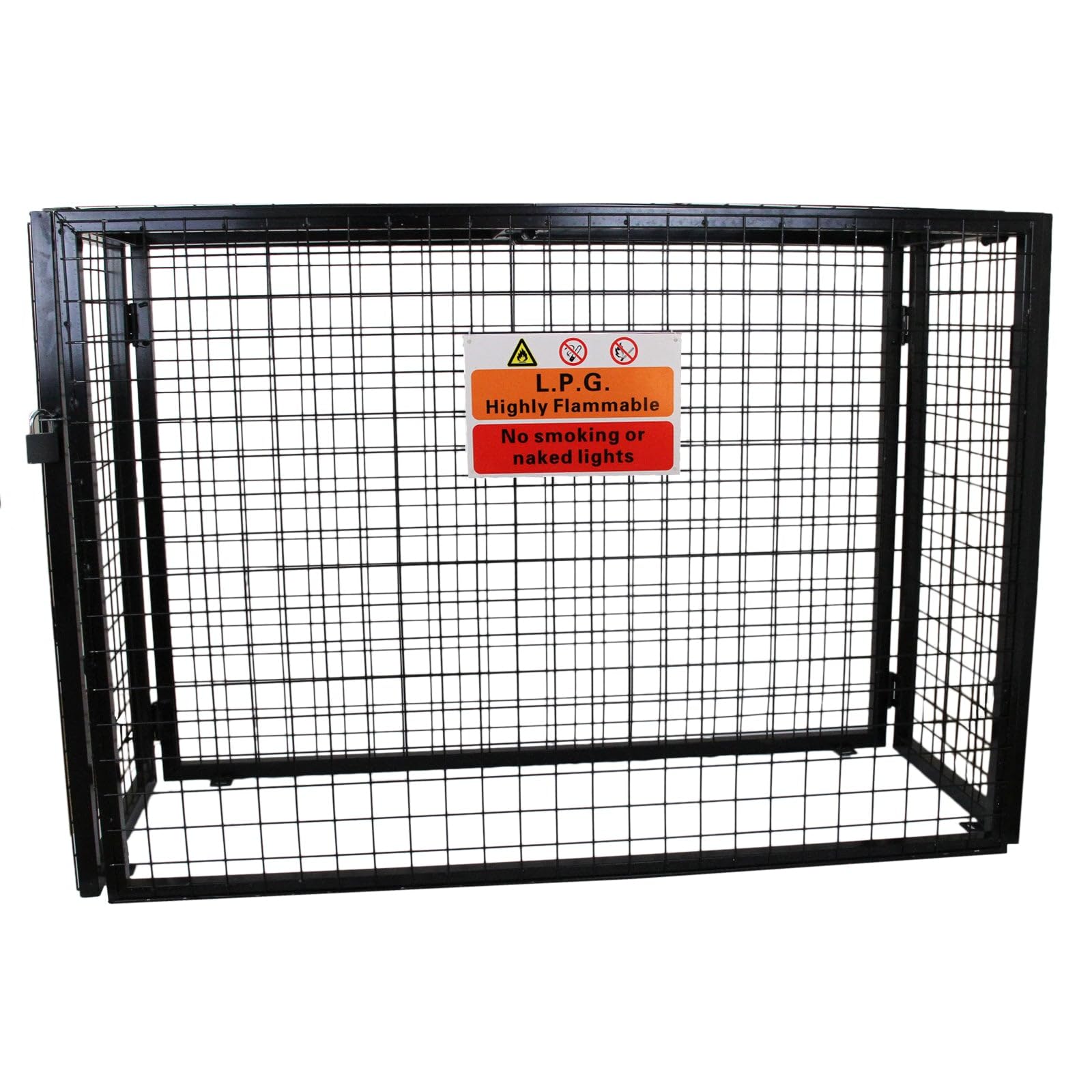 Monstershop Unisex Black Gas Bottle Mesh Cage 1000Mm In