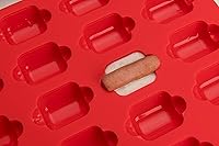 Vista 34 de MOBI "The Original"-Franken-Weenie-"Pigs in a Blanket" Snack con un toque, silicona