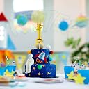 KITTER 1 Pc 1 Number Candle for Birthday Cake, Metallic Gold No. 1st Birthday Cake Decoration Number One Candle with Crown on Top Cake Topper Number Candles for Anniversary (Pack of 1) gallery image