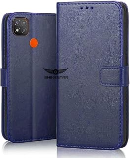 SHINESTAR Redmi 9 / Poco C31 Flip Case | PU Leather Flip Cover Wallet Case with TPU Silicone Case Cover for Redmi 9 / Poco... Price In India