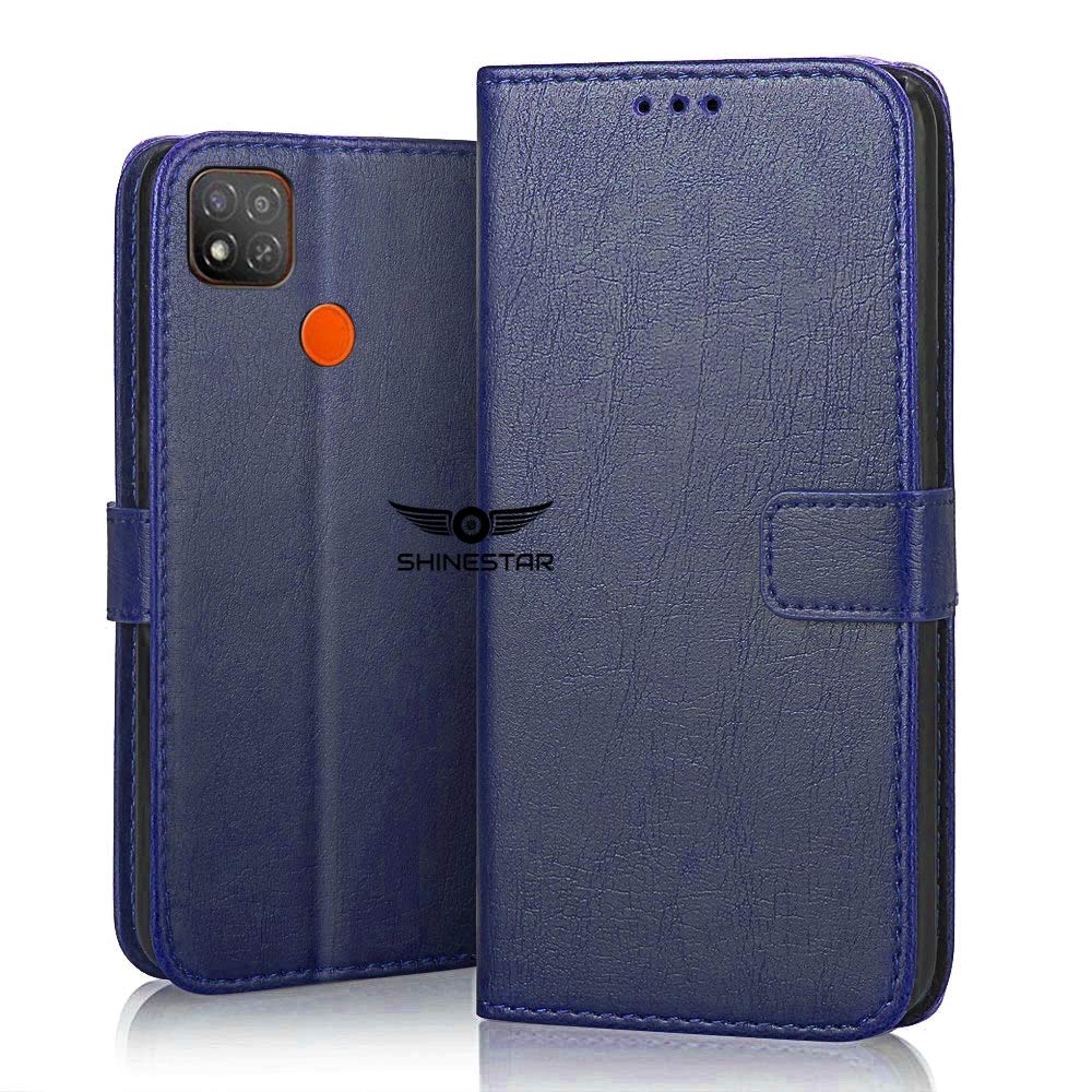 SHINESTAR Redmi 9 / Poco C31 Flip Case | PU Leather Flip Cover Wallet Case with TPU Silicone Case Cover for Redmi 9 / Poco C31 - (Ultimate Blue) (B08KKWTYFF) Amazon Price History, Amazon Price Tracker