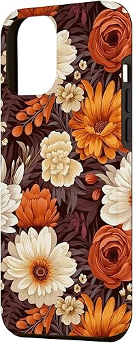 Miniatura 2 de Funda con diseño de flores de otoño para iPhone 13 Pro Max