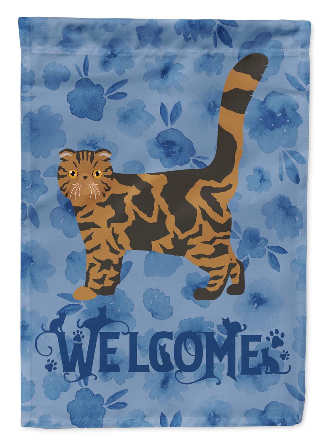 Drapeau de chat Foldex Exotic Fold multicolore pour décorer le jardin de votre maison de campagne