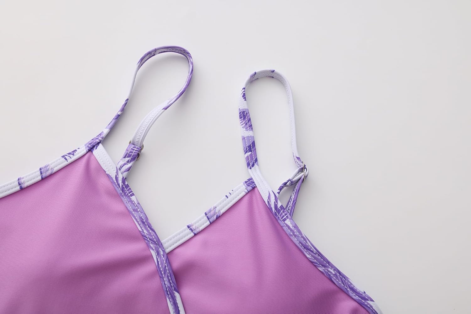 Girls 3 Piece Bikini Bathing Suit Teen Girls Swimwear Sport Swimsuits with Shorts 9-16T - Image 3