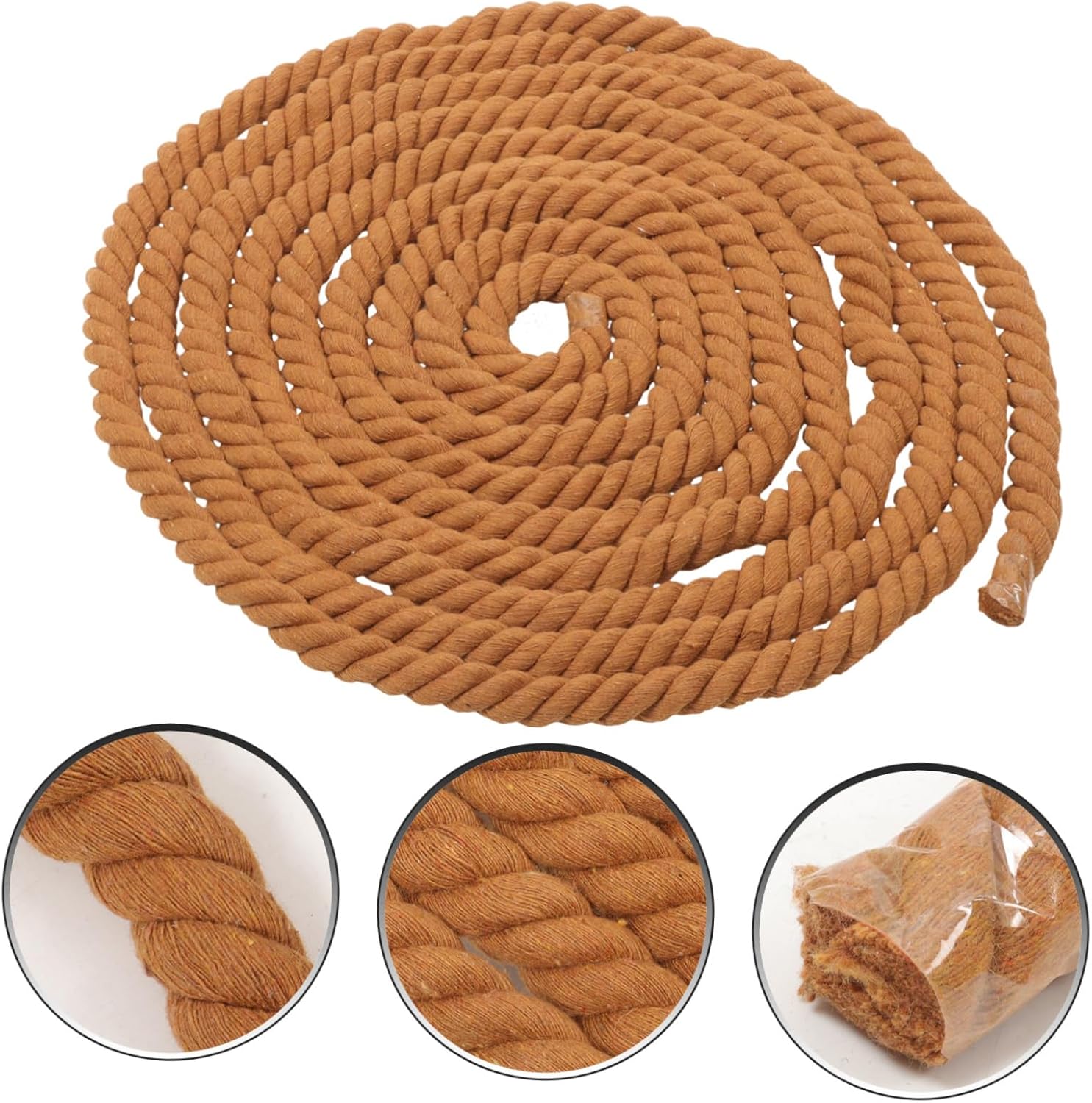Giant Tug of War Rope for Field Day Twisted Cotton Rope for Outdoor Games Family Reunion Activity