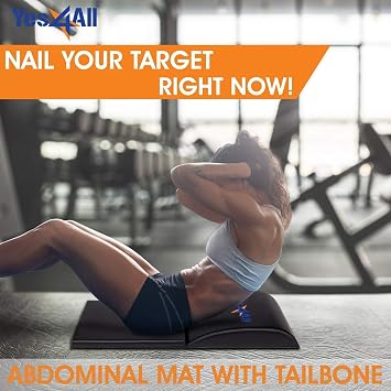 Yes4All Foldable Sit-Up Mat for Abdominal and Core Training