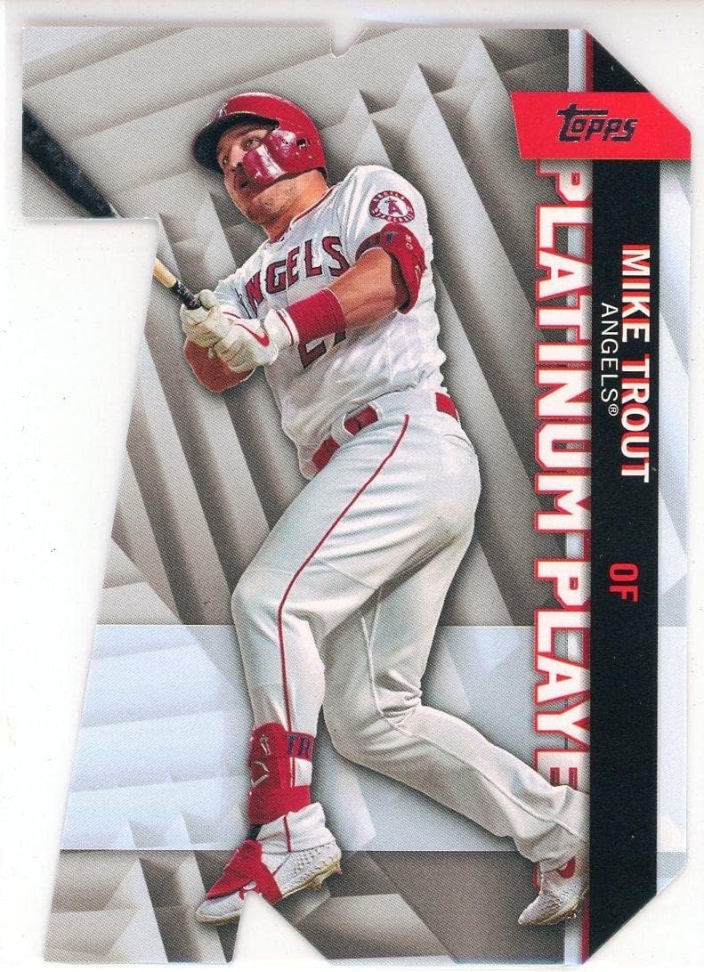 Mike Trout 2021 Topps Platinum Players Die Cut Card #PDC-1 - Slabbed Baseball Cards