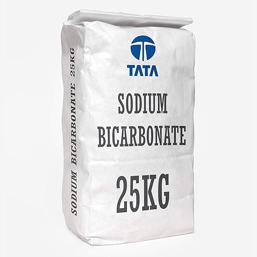 Bluebay Aquatics 25kg Sodium Bicarbonate Bicarb Baking Soda Tata Food Grade E500 Fine Powder Amazon Co Uk Grocery