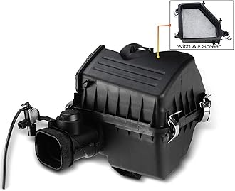 A-Premium Engine Air Filter Cleaner Box Housing [fits DOHC, 6Cyl 3.5L] Compatible with Lexus ES350 2007 & Toyota Avalon 2005-2012, Camry 2007-2011, Venza 2009-2015, Replace# 17700AD016, 17700AD015