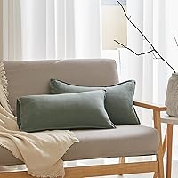 Vista 30 de Simple&Opulence - Juego de funda de edredón de 100% lino puro, color liso con detalles bordados, disponible en tamaño individual, matrimonial, Queen