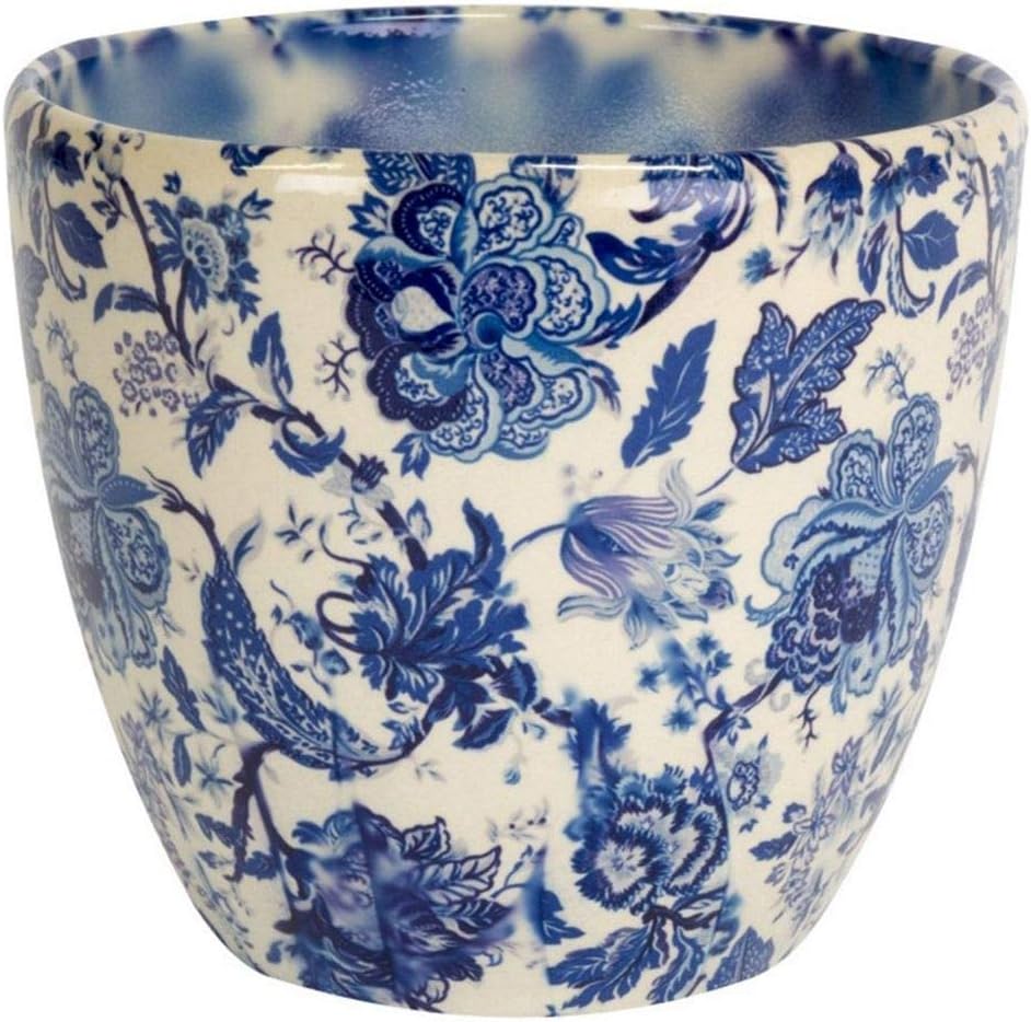 Monza 6" Vintage Planter - Blue