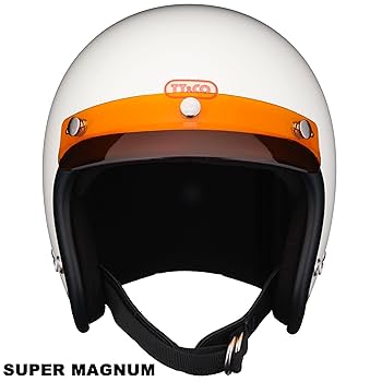 TT&CO スーパーマグナム　ジェットヘルメット　バイザー付き Amazon | TT&CO. バイク ヘルメット ジェットヘルメット