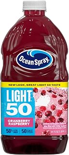 Ocean Spray® Cran-Raspberry50™ Cranberry and Raspberry Juice Drink, 64 Fl Oz Bottle (Pack of 1)