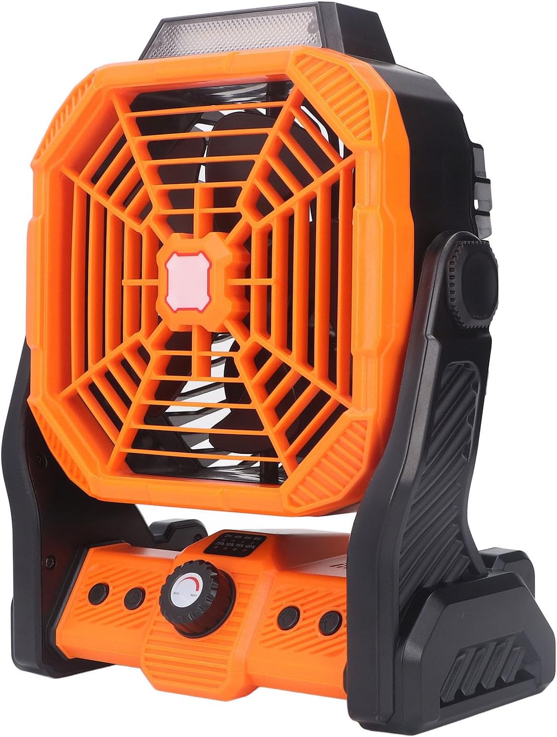 Jeanoko Camping Fan Rechargeable Powerful Battery LED Light for Tent Picnic Travel Office Home