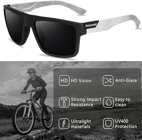 Miniatura 2 de Gafas de sol polarizadas para hombre para mujer, deportes, ciclismo, conducción, pesca, pesca, protección UV