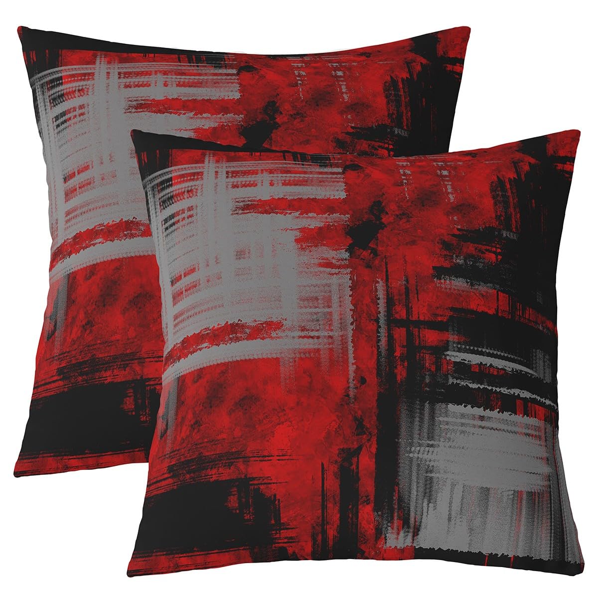 Homemissing Abstract Pack of 2 Cushion Covers 55x55 cm