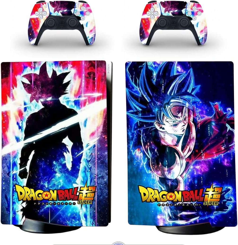 Vanknight PS5 Digital Edition Console Controllers Cover Anime Skin