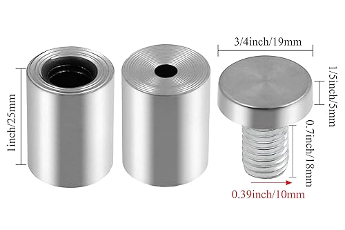 Vista 78 de Luomorgo Tornillos de acero inoxidable Negro