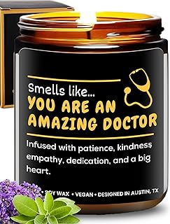 Doctor Candle, Unique Gifts for Doctors, Ideal Doctor Gifts for Men and Women, Thoughtful