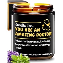 Doctor Candle, Unique Gifts for Doctors, Ideal Doctor Gifts for Men and Women, Thoughtful Graduation Presents for Medical Students, Best Medical School Gift for Her, Birthday, Christmas, Gift Ready