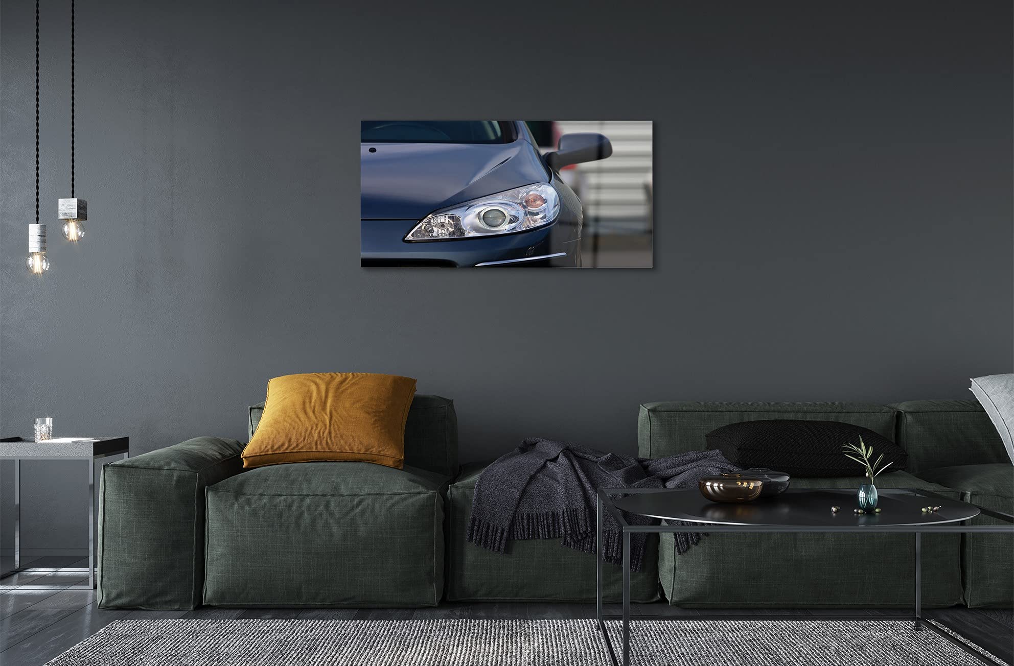 Tulup Image Sur Toile Tableau Imprimé 120x60cm - Champ De Lavande