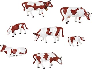 Noch 15723 Brown & White Cows 7/ H0 Scale Figures