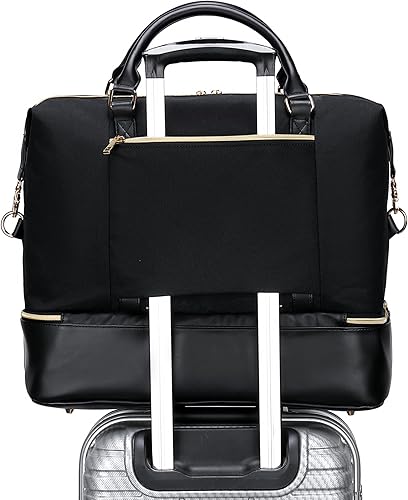 Miniatura 6 de CAMTOP Bolsa de viaje para mujer, bolsa de viaje para mujer, bolsa de mano para computadora portátil de 15.6 pulgadas, 6012 Frutas