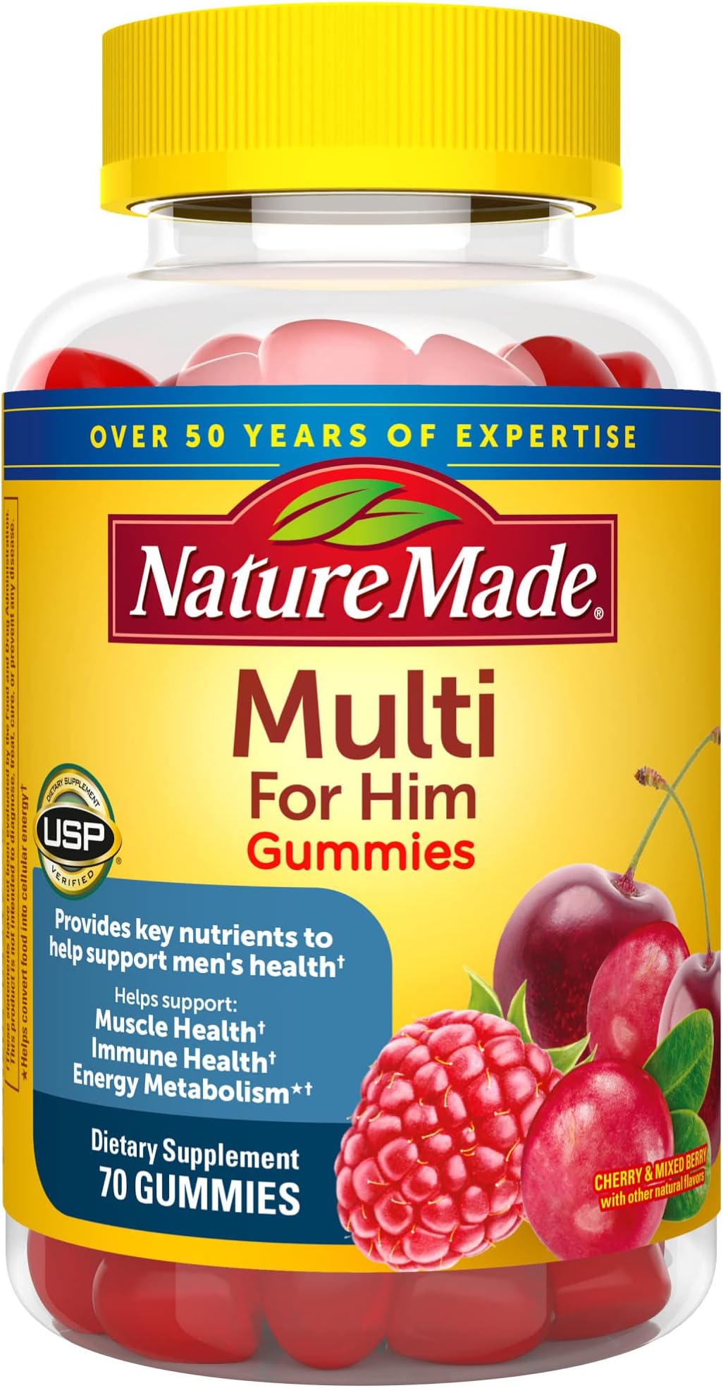 Alive! Men's Gummy Vitamin, Complete MultiVitamin