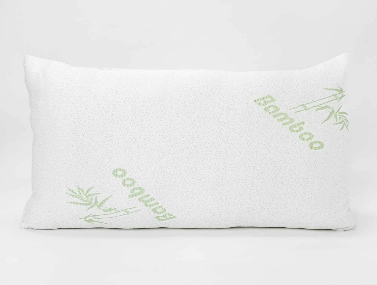 Bamboo Sleeping Bed Standard Size Pillow 2 Pack Made in Canada for Side, Back & Stomach Sleepers | Premium Hotel Quality Cover Cooling Microgel Filling Supportive Pillow - 20"X28"