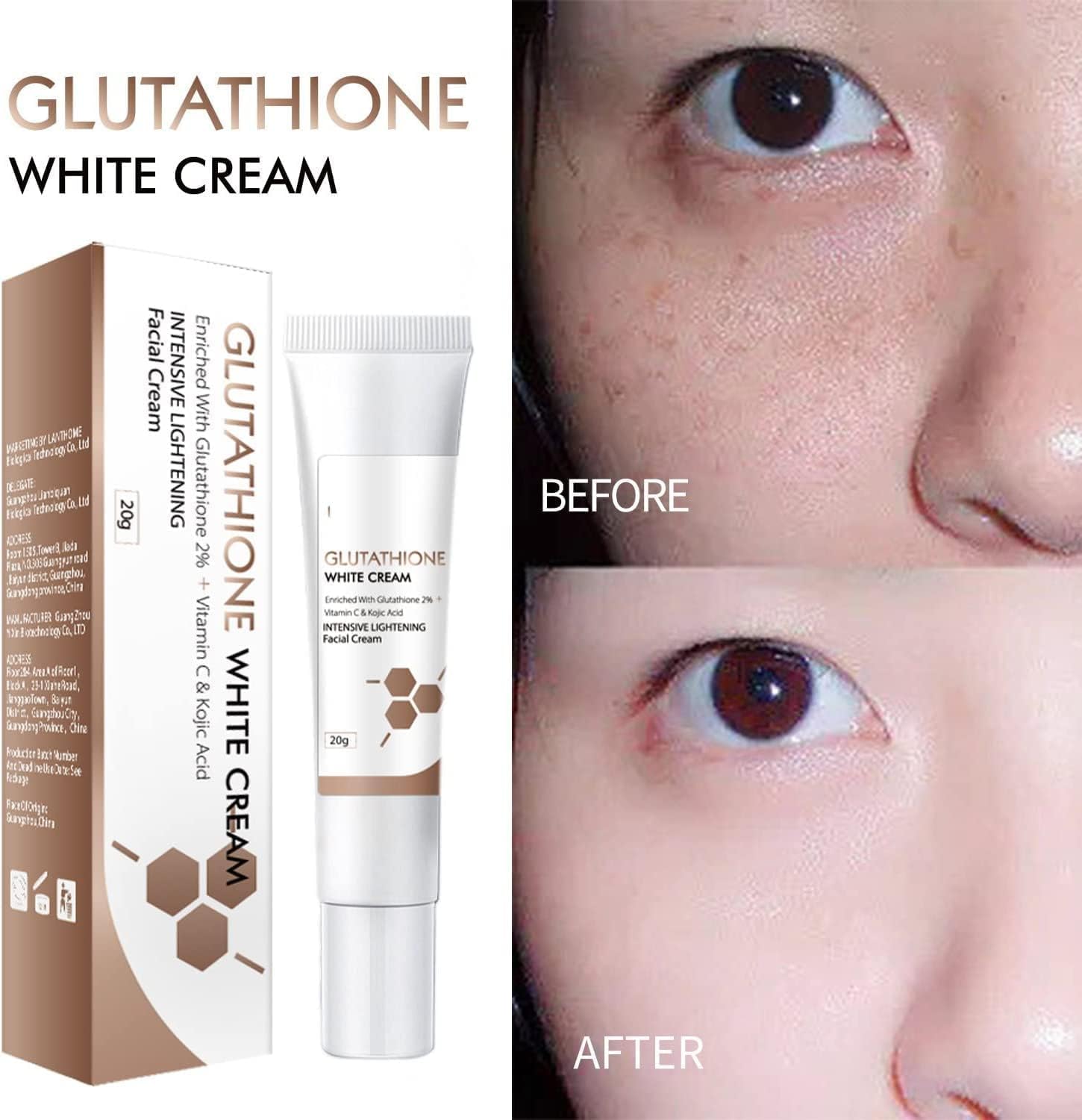 Glutathione Whitening Cream,Glutathione White Cream Facial Dark Spots Remover,Face Moisturizer,Moisturizing and Brightening Tone up Cream (2pcs) : Amazon.co.uk: Grocery Glutathione Whitening Cream,Glutathione White Cream Facial Dark Spots Remover,Face Moisturizer,Moisturizing and Brightening Tone up Cream (2pcs) : Amazon.co.uk: Grocery