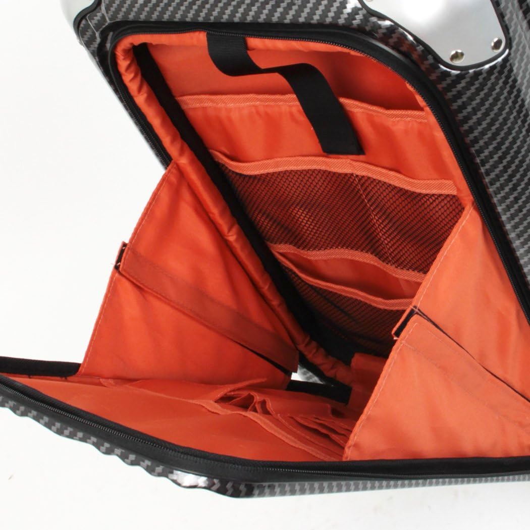 X1 Carbon Carry-On 21" Spinner 100% PC TSA Approved Front Loading Zipperless