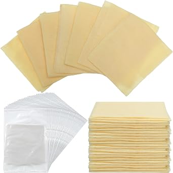 Eccliy 30 Pcs Tack Cloths Painters Tack Cloth Woodworking Removing Dust Rags for Metal, Sanding Particles, Automotive, Painting, Woodworking