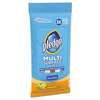 Pledge Multi Surface Everyday Wipes, 25 each