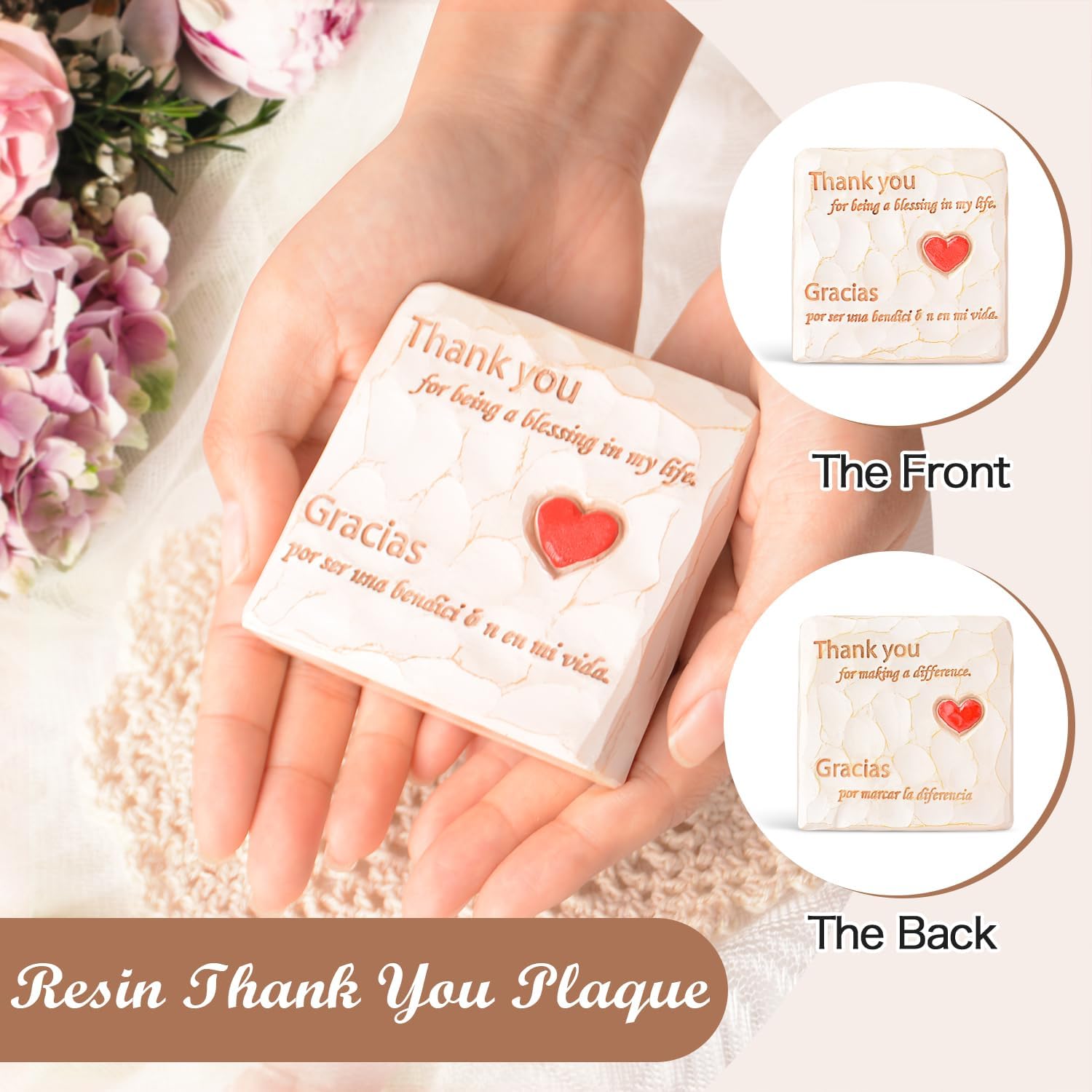 Thank You Gift Retirement Gift - Thank You Angel Figurines Gifts for Coworkers Doctor Female Retirement Gift for Woman Retirement Party Decorations Appreciation Gifts for Teacher