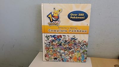 Pokemon 10th Anniversary Complete Pokedex Collector's Edition