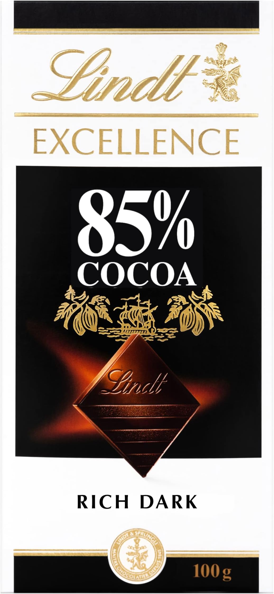 Excellence 85% Cocoa Extra Fine Dark Chocolate 100 Grams