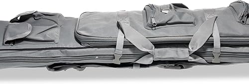 Vista 41 de Silfrae Rifle Backpack Soft Rifle Cases Shotgun Bag Tactical Rifle Case Shotgun Mochila Gun Case Arena