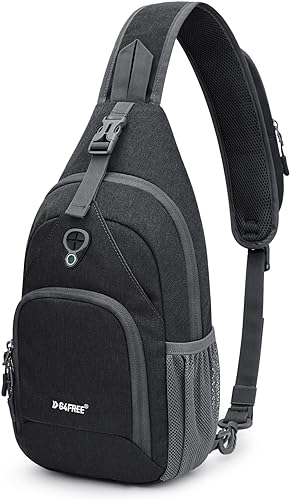 G4Free Mochila cruzada con RFID para hombres y mujeres, para senderismo, al aire libre
