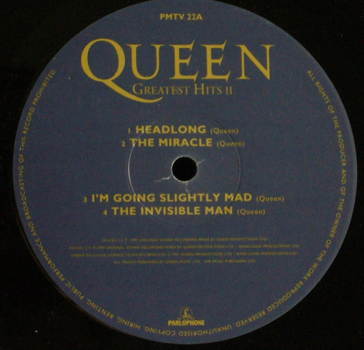 Greatest Hits II (UK 1st pressing double vinyl LP)