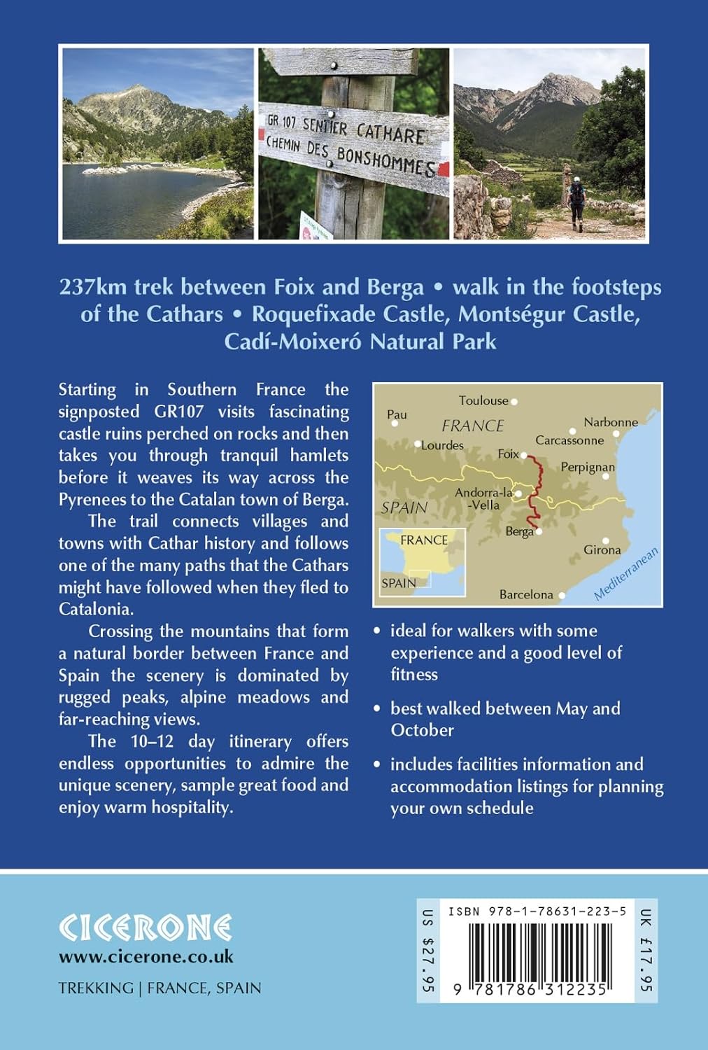 Trekking the Cami dels Bons Homes: GR107 – crossing the Pyrenees in the Cathars’ footsteps