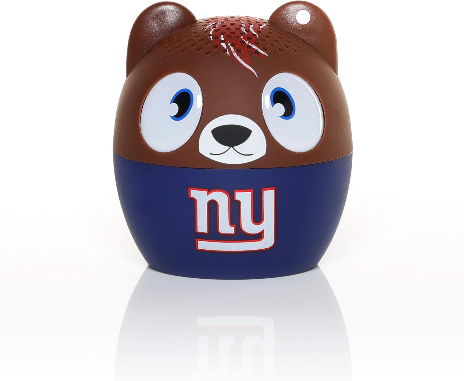 Фронт view of the NFL Bitty Boomers New York Giants speaker.