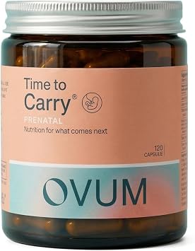 OVUM Time to Carry Prenatal   Complete Pregnancy Vitamins for Women