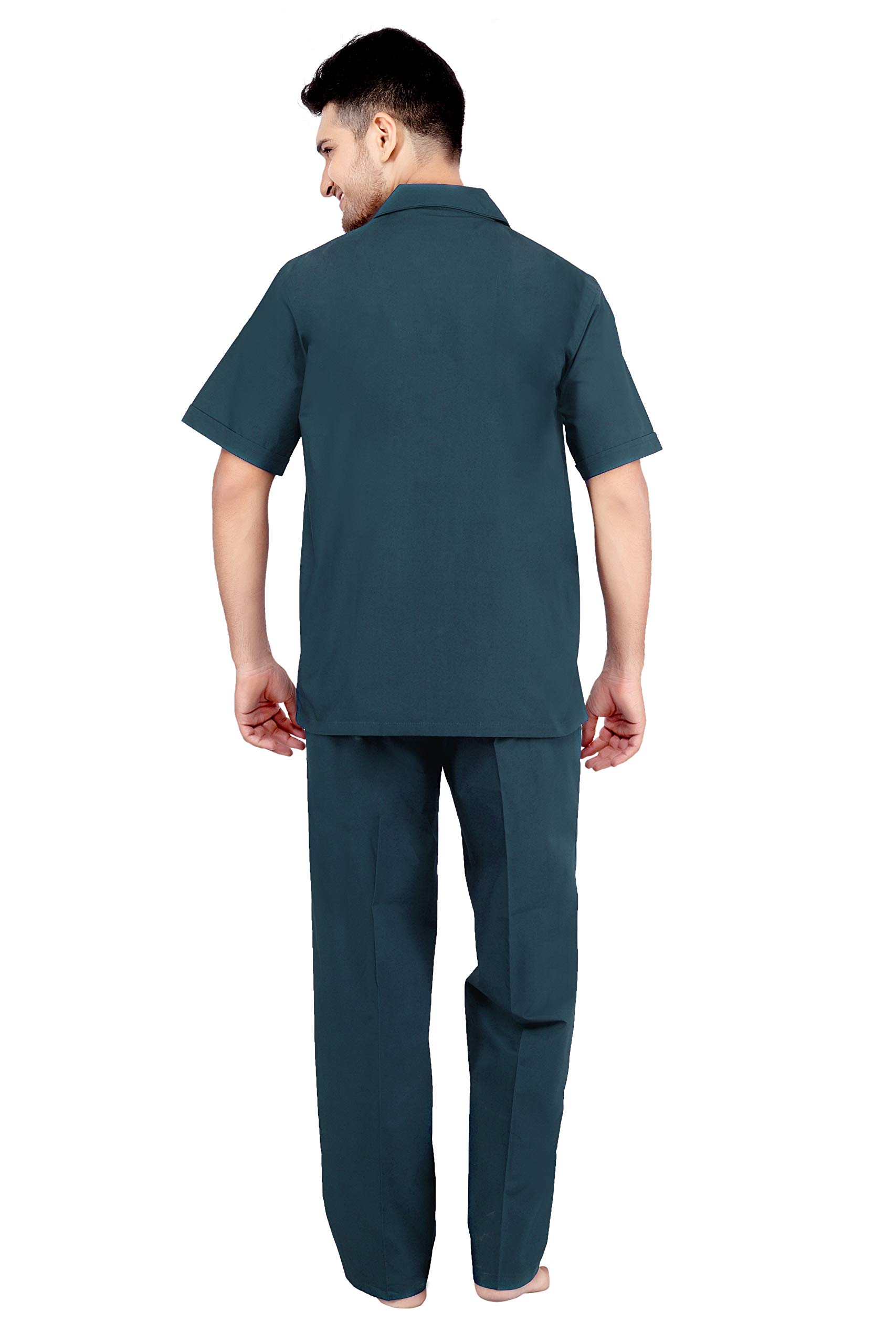 tatwam Mens Cotton Half Sleeve Nightwear NS2533H_5XL_Navy-picture-38